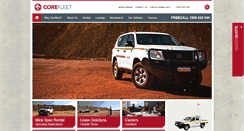 Desktop Screenshot of corefleet.com.au